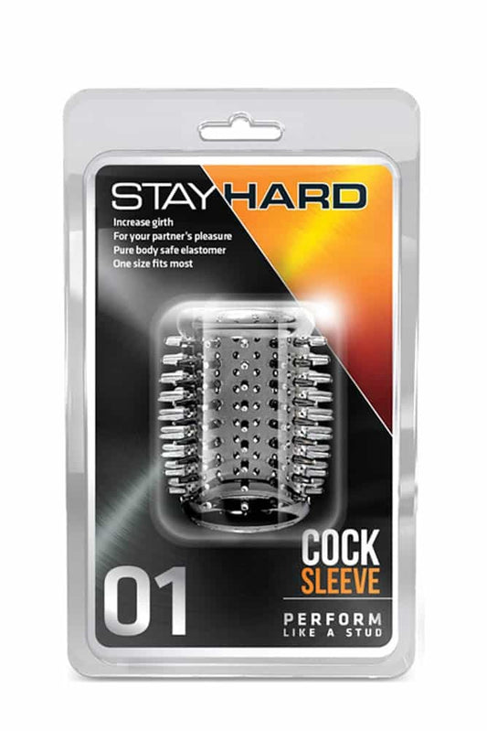 BLUSH - STAY HARD COCK SLEVE 01 CLEAR