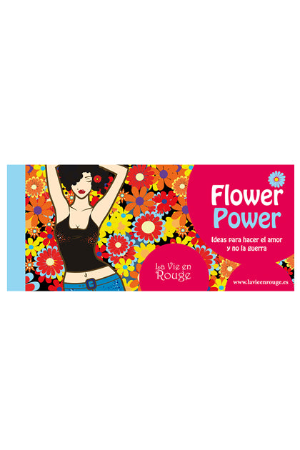 LA VIE EN ROUGE - LVR TALONARIO FLOWER POWER