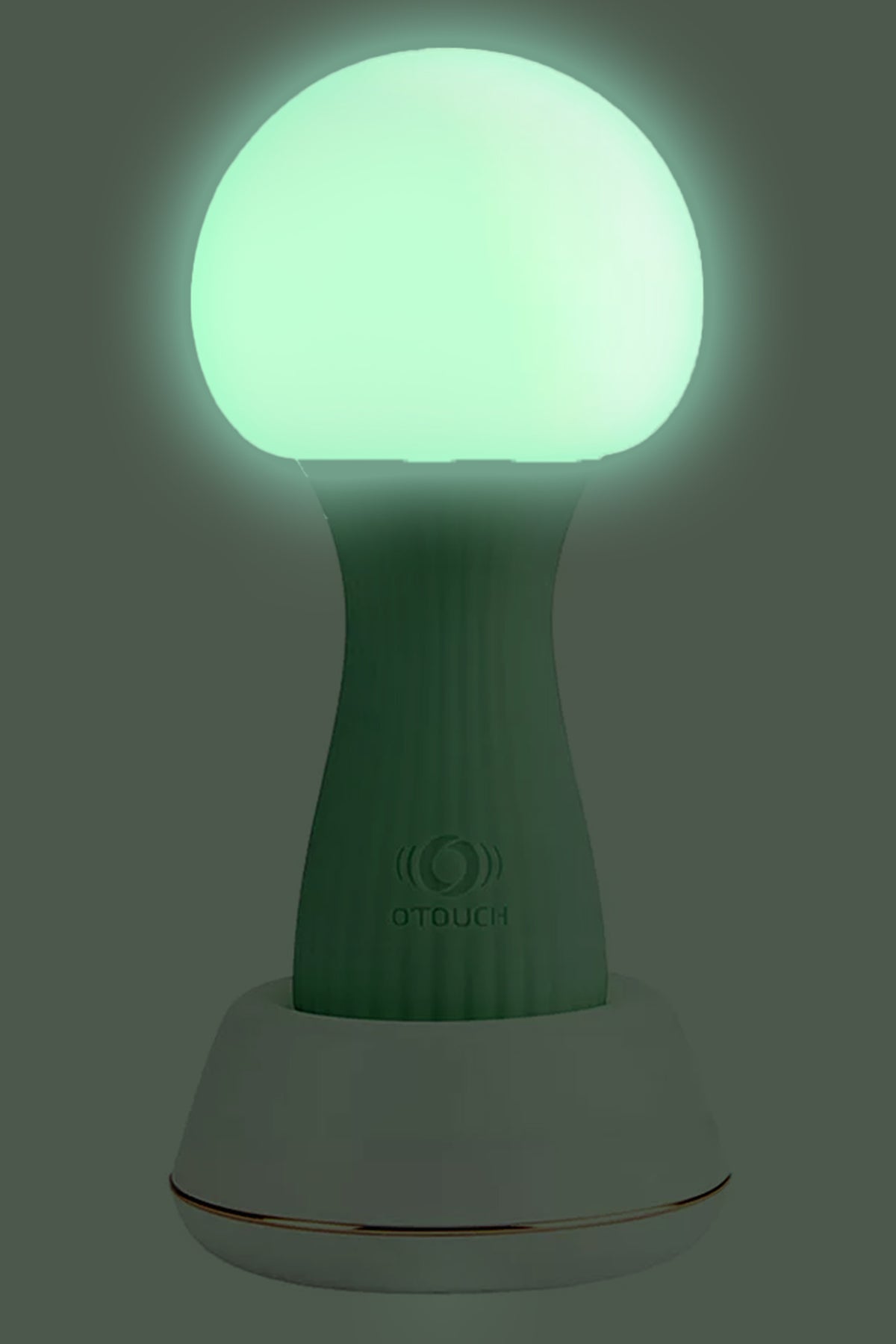 OTOUCH - Mushroom Silicone Wand Vibrator - Teal