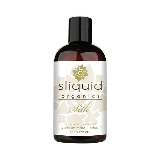 SLIQUID - ORGANICS SILK HYBRID LUBRICANT 8.5 OZ.