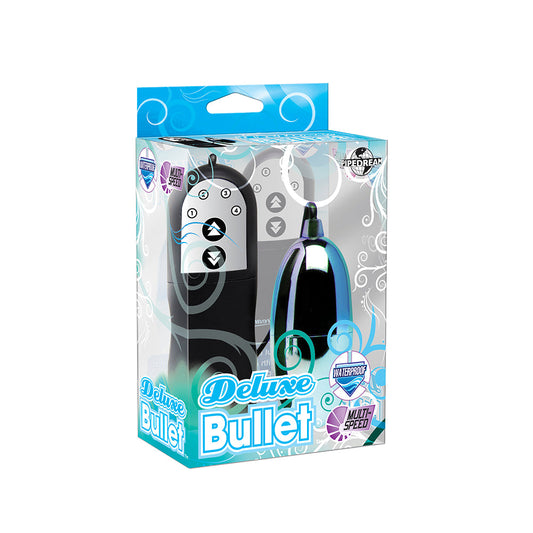PIPEDREAM - REMOTE-CONTROLLED DELUXE BULLET VIBRATOR TURQUOISE/BLACK