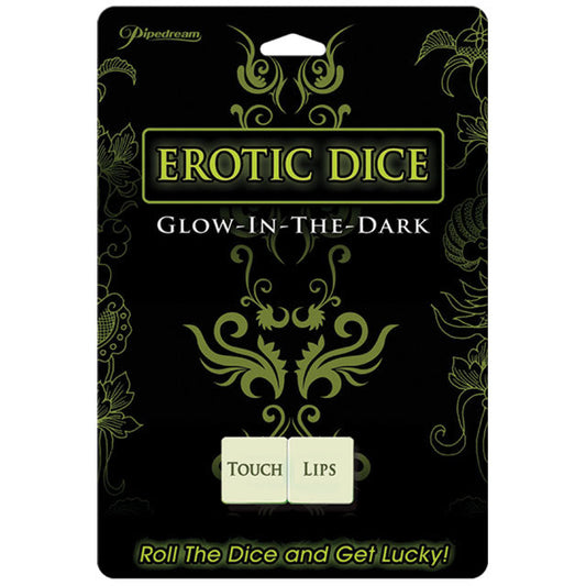 PIPEDREAM - GLOW-IN-THE-DARK EROTIC DICE