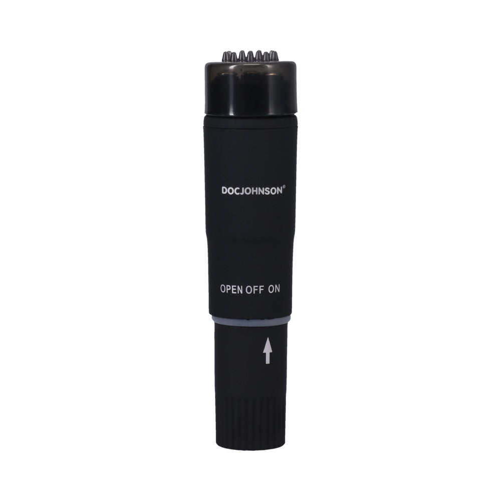 DOC JOHNSON - BLACK MAGIC POCKET ROCKET MASSAGER