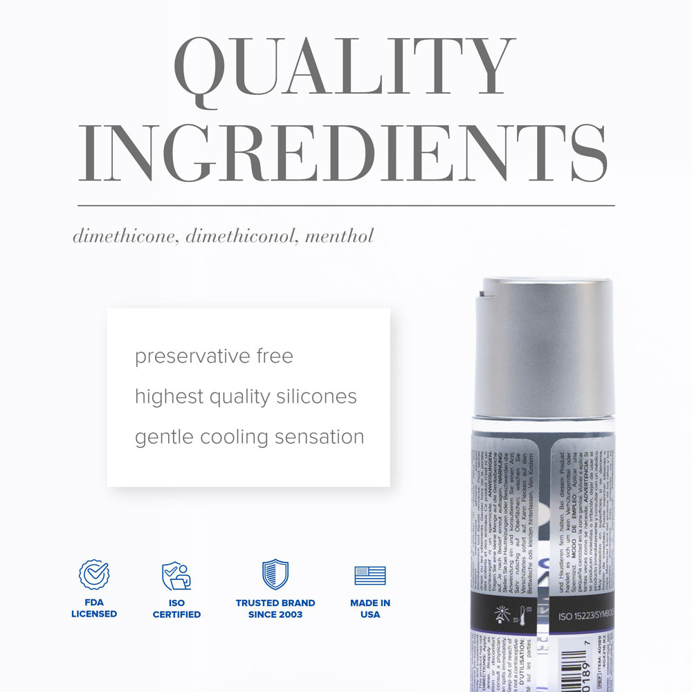 SYSTEM JO - JO PREMIUM COOLING SILICONE-BASED LUBRICANT 2 OZ.