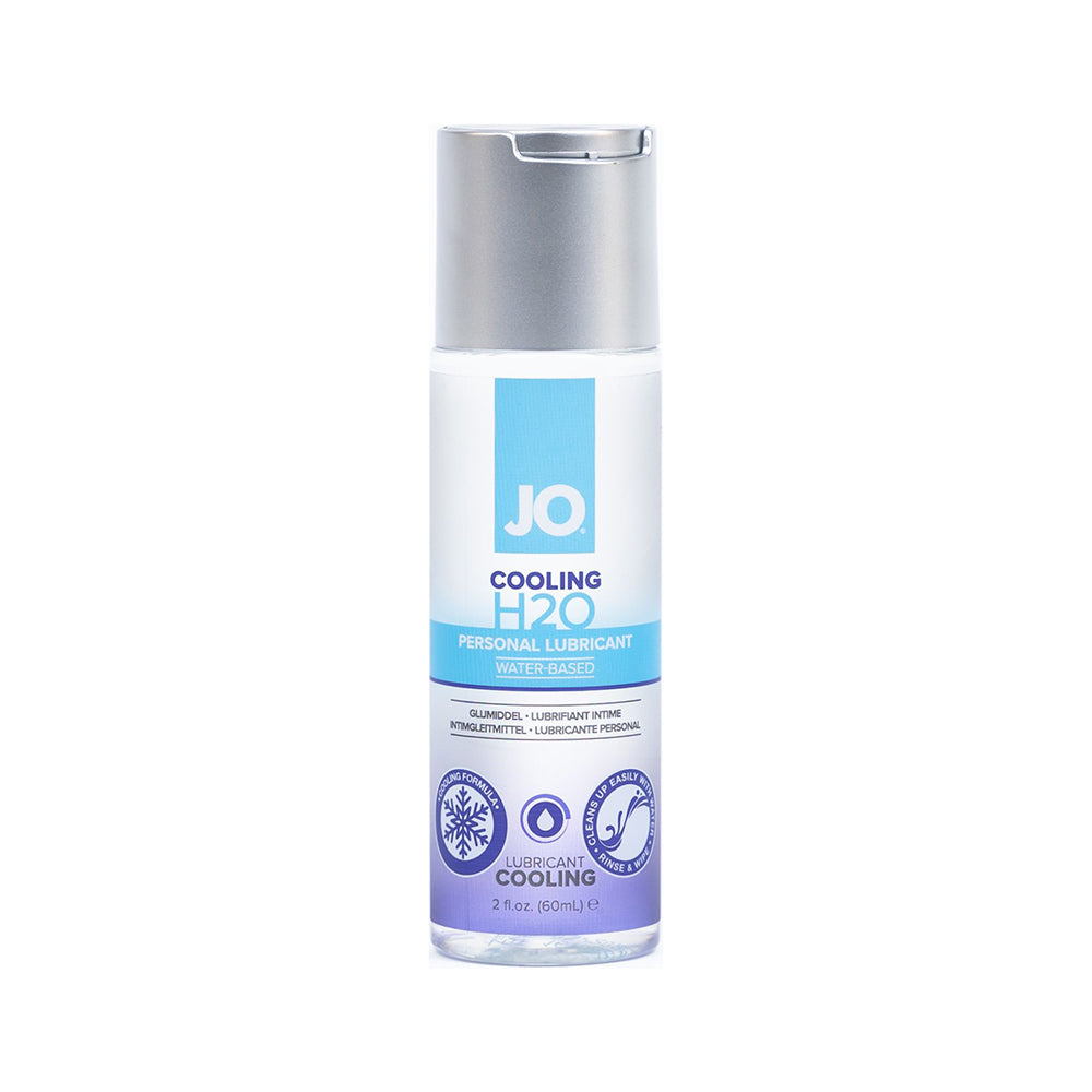 LUBRIFICANTE À BASE DE ÁGUA SYSTEM JO - JO H2O COOLING 2 OZ.