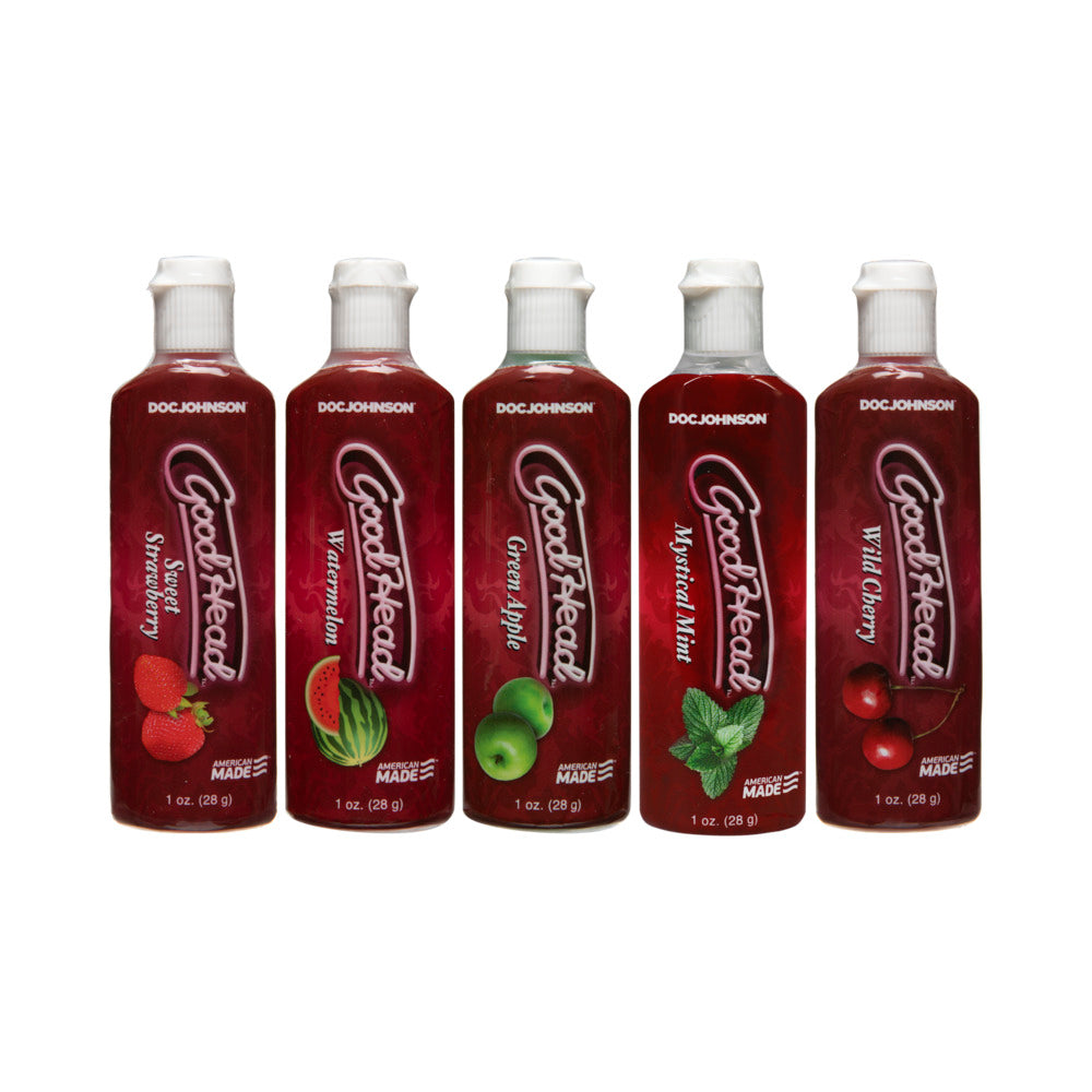 DOC JOHNSON - GOODHEAD - ORAL DELIGHT GEL - 5 PACK
