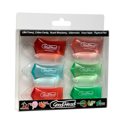DOC JOHNSON - GOODHEAD - EMBALAGENS TIPO ALMOFADA - PACK DE 6