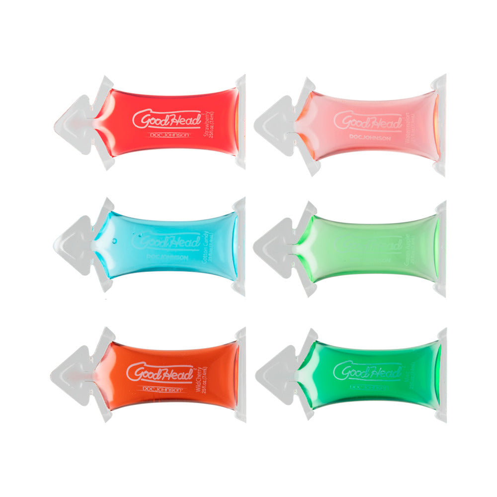 DOC JOHNSON - GOODHEAD - EMBALAGENS TIPO ALMOFADA - PACK DE 6