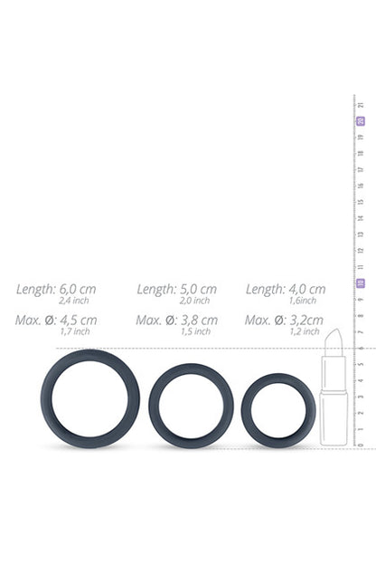 BONERS - 3 RING KIT (FLAT RINGS)