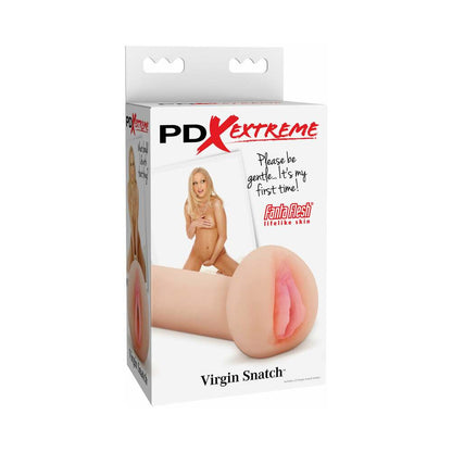 PDX BRANDS - PDX VIRGIN SNATCH VAGINAL STROKER BEGE