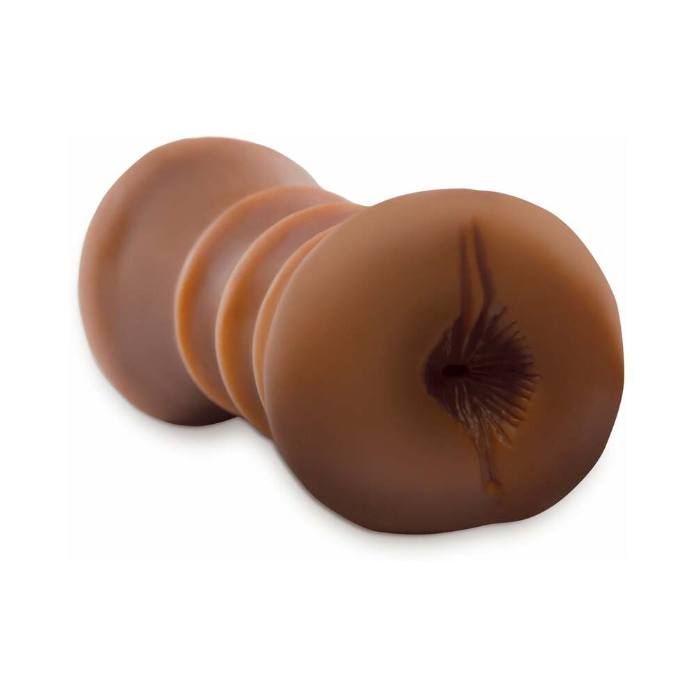 PDX BRANDS - PDX FLIP A SISTA OVER DUAL-ENDED STROKER BROWN