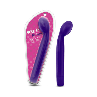 BLUSH - SEXY THINGS G SLIM VIBRADOR MULTIVELOCIDADE FINO PARA O PONTO G