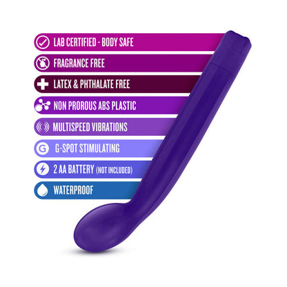 BLUSH - SEXY THINGS G SLIM VIBRADOR MULTIVELOCIDADE FINO PARA O PONTO G