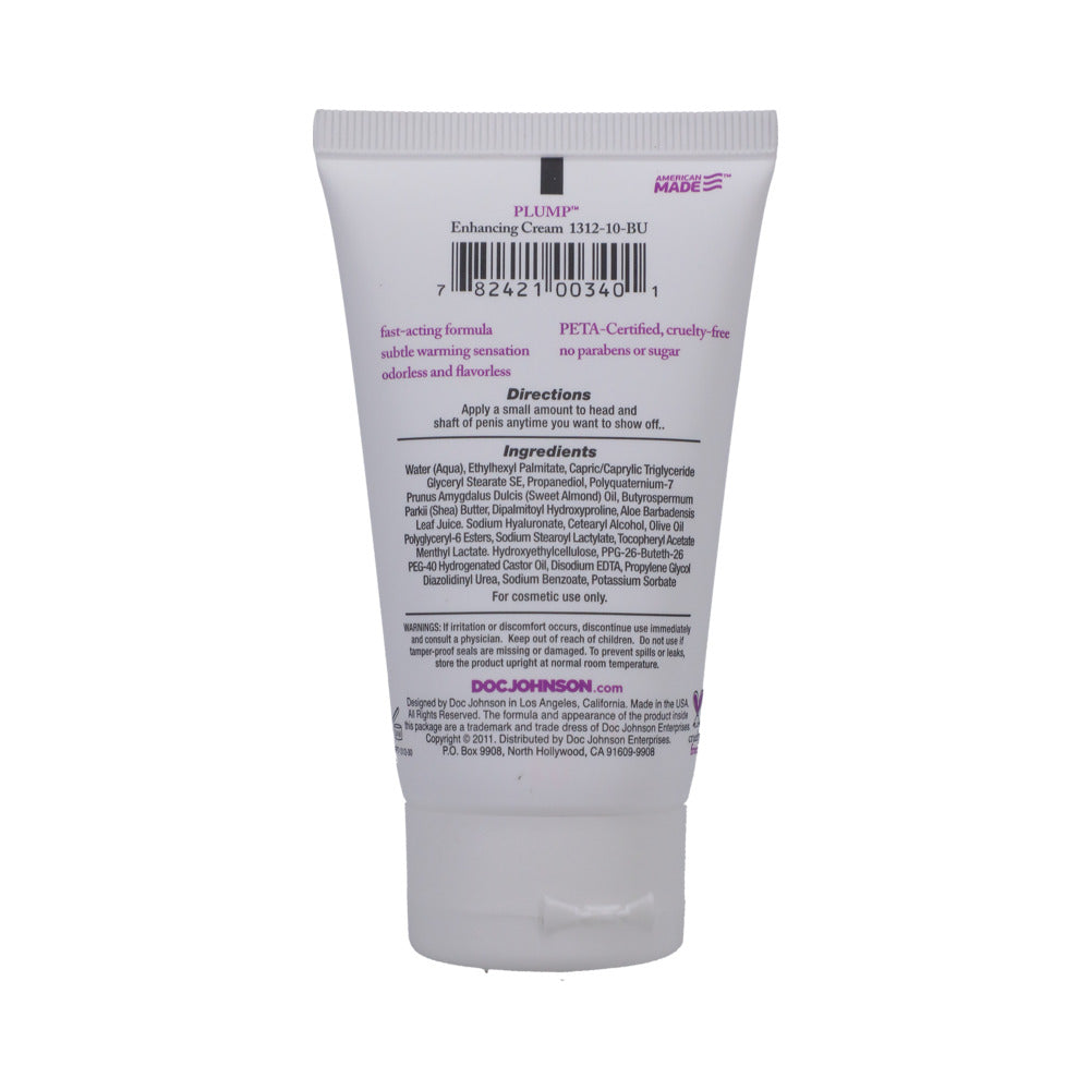 DOC JOHNSON - PLUMP ENHANCING CREAM FOR MEN 2 OZ
