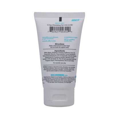 DOC JOHNSON - GEL ESTIMULANTE PONTO G SPOT-ON 2OZ.