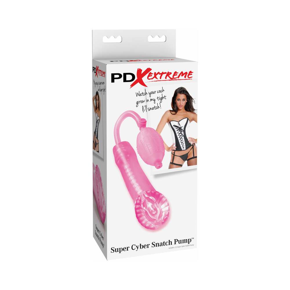 PDX BRANDS - PDX SUPER CYBER SNATCH VAGINAL STROKER PINK