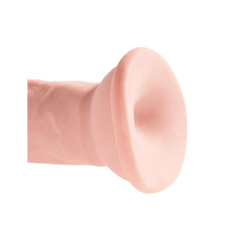 KING COCK - 3D DILDO TRIPLE DENSIDAD PLUS 6 NATURAL