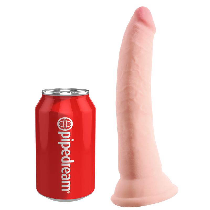 KING COCK - 3D DILDO TRIPLE DENSIDAD PLUS 7 NATURAL