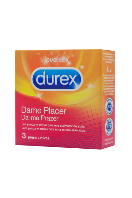DUREX DAME PLACER 3 UDS