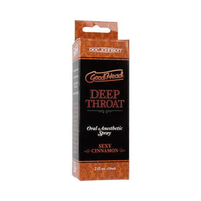 DOC JOHNSON - GOODHEAD - SPRAY PARA GARGANTA PROFUNDA - CANELA SENSUAL