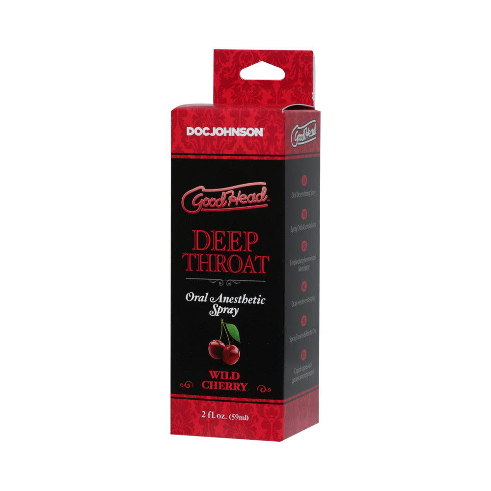 DOC JOHNSON - GOODHEAD - DEEP THROAT SPRAY - WILD CHERRY