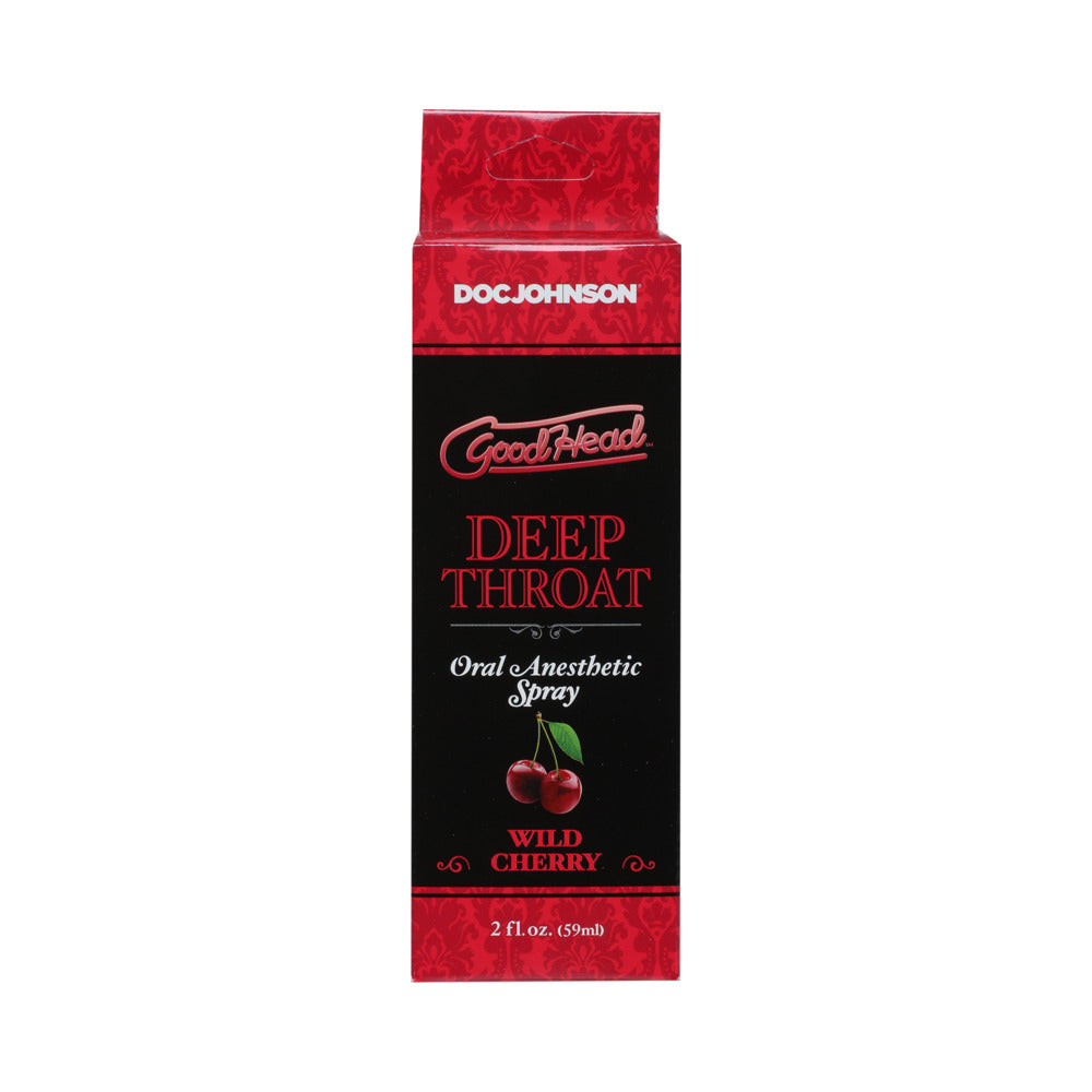 DOC JOHNSON - GOODHEAD - DEEP THROAT SPRAY - WILD CHERRY