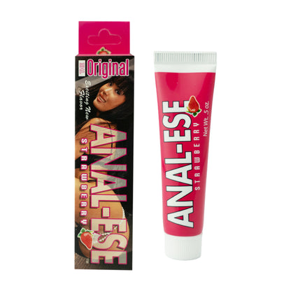 NASSTOYS - ANAL-EASE STRAWBERRY DESENSITIZING CREAM 0.5 OZ.