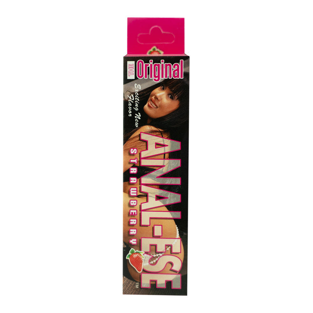 NASSTOYS - ANAL-EASE STRAWBERRY DESENSITIZING CREAM 0.5 OZ.