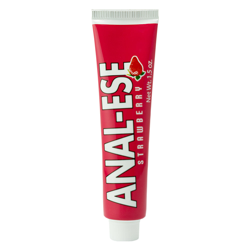 NASSTOYS - ANAL-EASE STRAWBERRY DESENSITIZING CREAM 1.5 OZ.