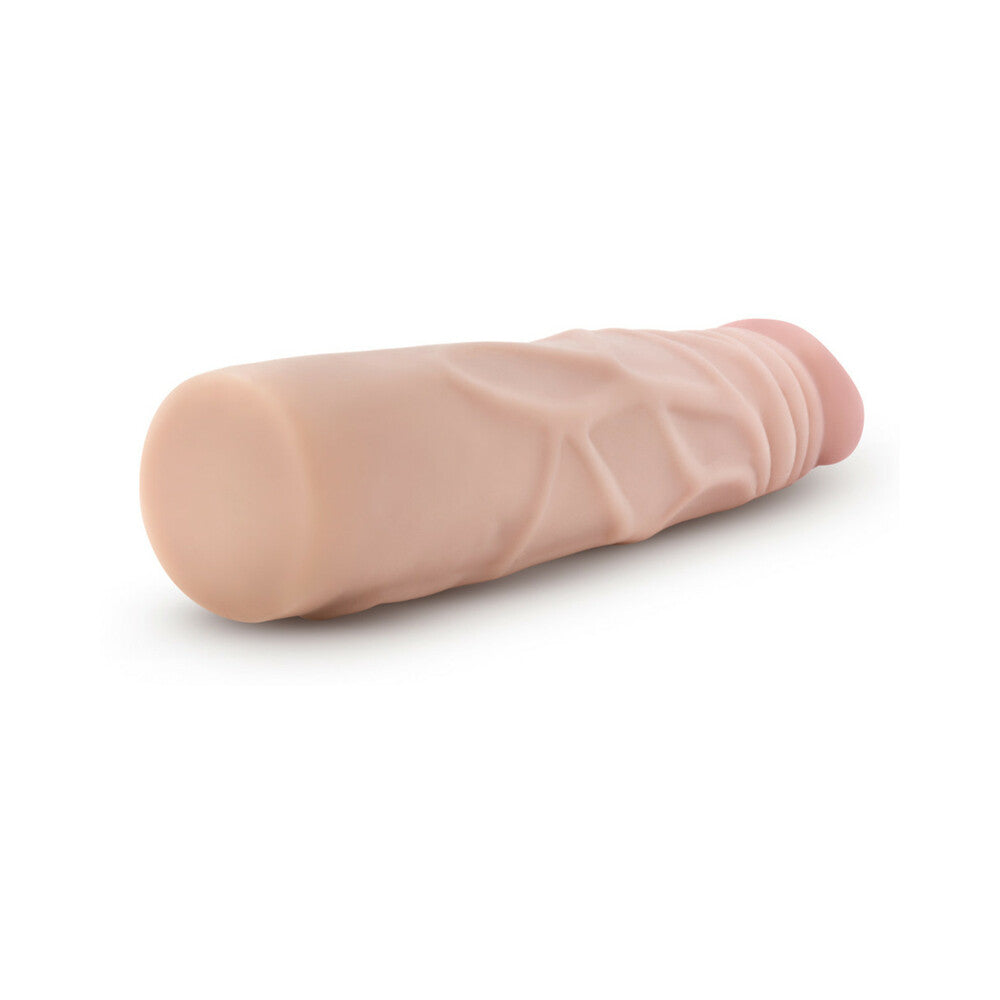 BLUSH - X5 PLUS REALISTIC 7.5 IN. POSABLE DILDO BEIGE