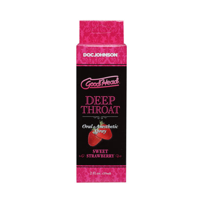DOC JOHNSON - GOODHEAD - DEEP THROAT SPRAY - SWEET STRAWBERRY