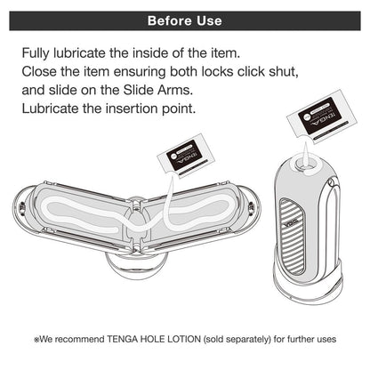 TENGA - FLIP ZERO GRAVITY EV (ELECTRONIC VIBRATION) WHITE