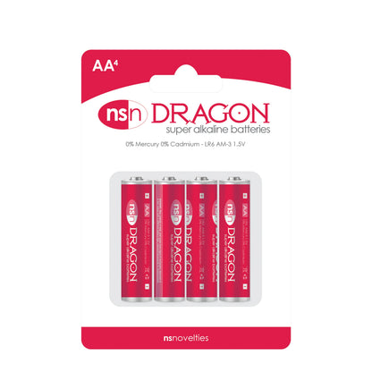 NS NOVELTIES - DRAGON ALKALINE AA BATTERIES