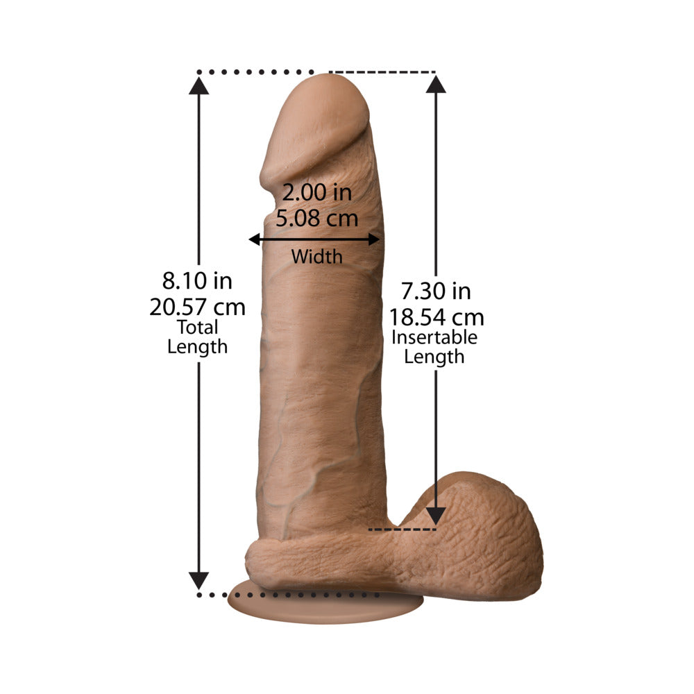 DOC JOHNSON - O REALISTIC COCK UR3 8 POLEGADAS