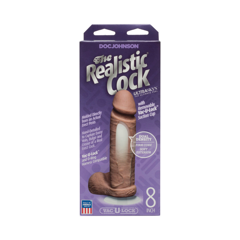 DOC JOHNSON - O REALISTIC COCK UR3 8 POLEGADAS