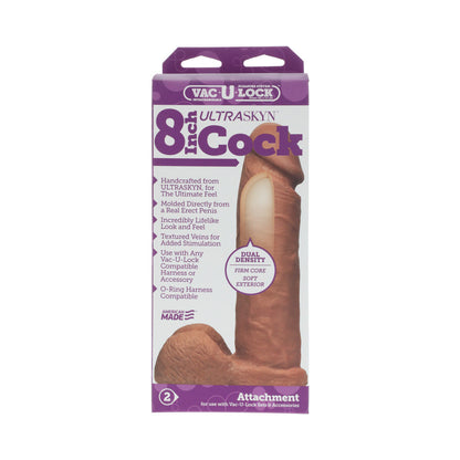 DOC JOHNSON - VAC U LOCK 8 POLEGADAS ULTRASKYN COCK