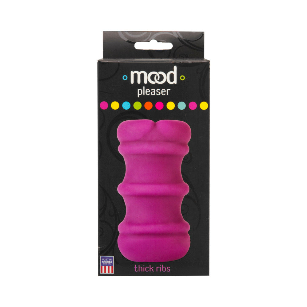 DOC JOHNSON - MOOD - PLEASER UR3 - ROLADO ESPESSO VIOLETA