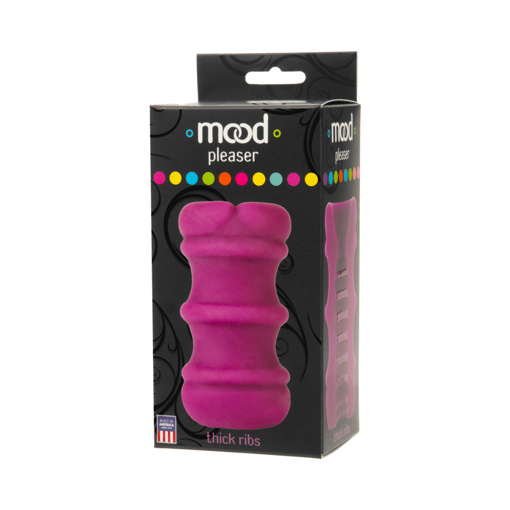 DOC JOHNSON - MOOD - PLEASER UR3 - ROLADO ESPESSO VIOLETA