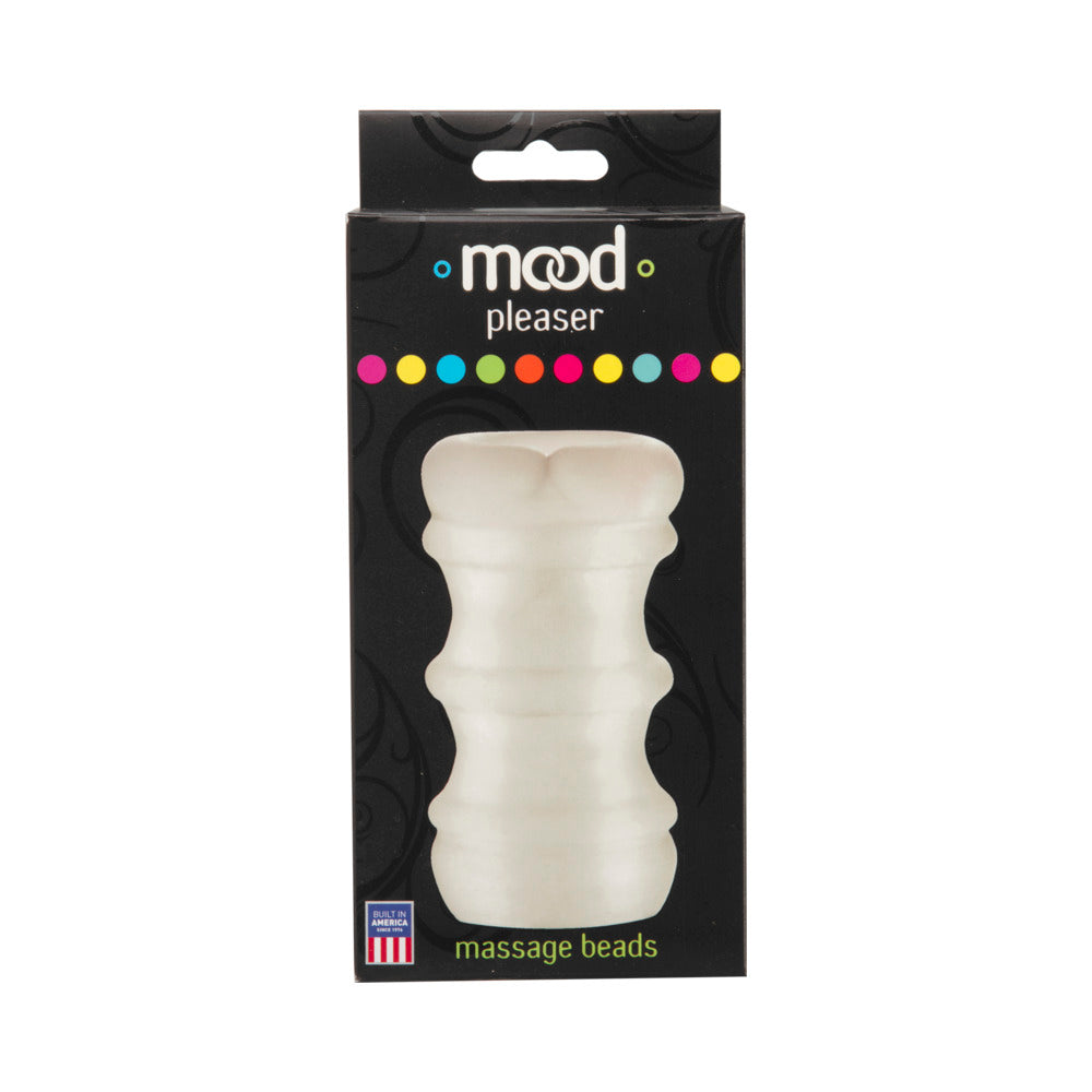DOC JOHNSON - MOOD - PLEASER UR3 - MASSAGE BEADS FROST
