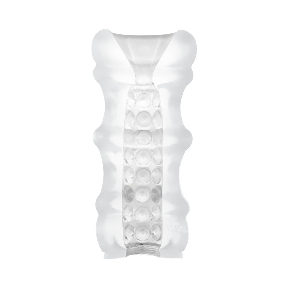 DOC JOHNSON - MOOD - PLEASER UR3 - MASSAGE BEADS FROST