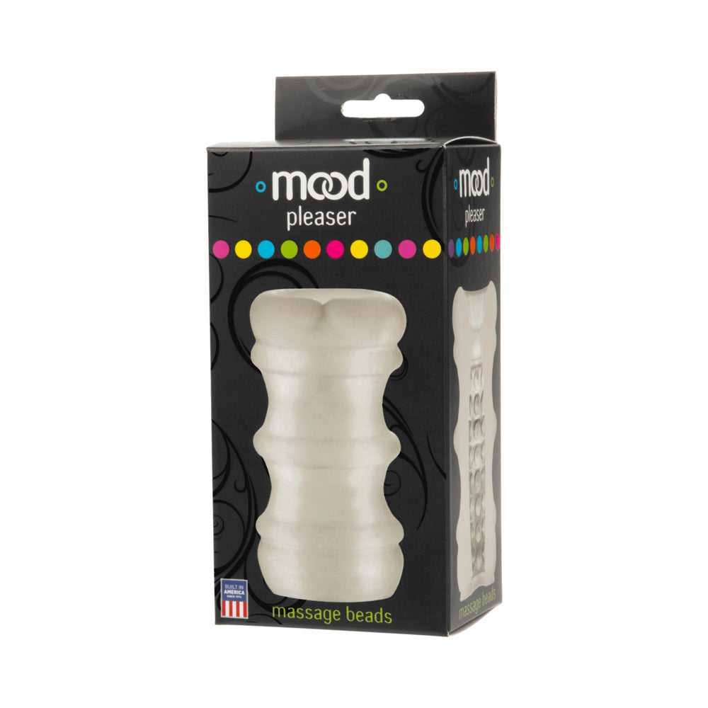 DOC JOHNSON - MOOD - PLEASER UR3 - MASSAGE BEADS FROST