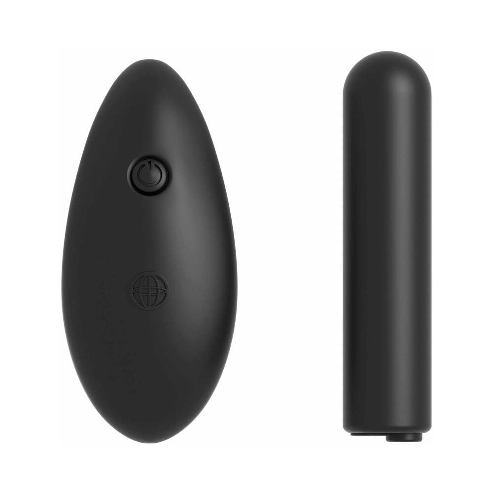 PIPEDREAM - FETISH FANTASY SERIES LIMITED EDITION REMOTE CONTROL VIBRATING PANTIES BLACK