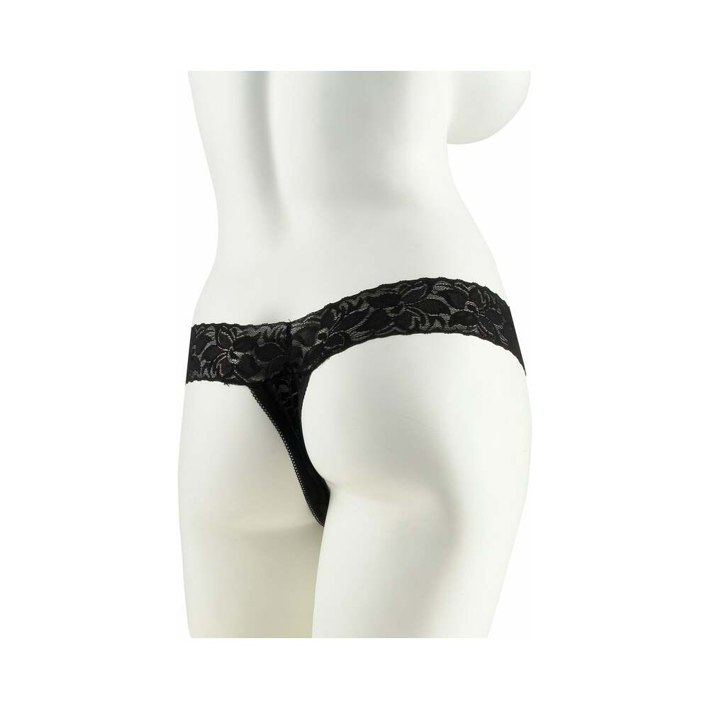 PIPEDREAM - FETISH FANTASY SERIES LIMITED EDITION REMOTE CONTROL VIBRATING PANTIES BLACK