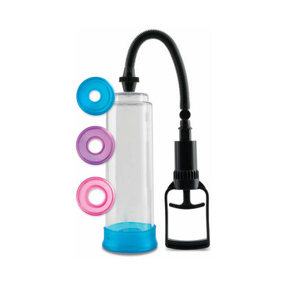 PIPEDREAM - PUMP WORX 4-PIECE COCK TRAINER PUMP SYSTEM CLEAR/ASSORTED