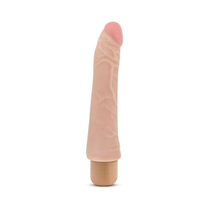 BLUSH - X5 PLUS MAMBO VIBE REALISTIC 9.25 IN. VIBRATING DILDO BEIGE