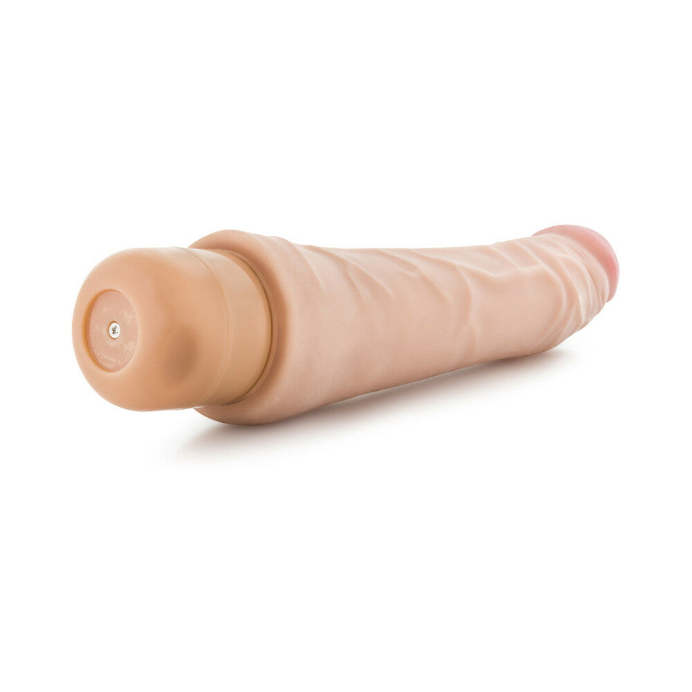 BLUSH - X5 PLUS MAMBO VIBE REALISTIC 9.25 IN. VIBRATING DILDO BEIGE