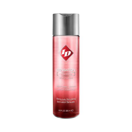 ID LUBRICANTS - LUBRIFICANTE À BASE DE ÁGUA COM EFEITO DE CALOR ID SENSATION 8.5 OZ.