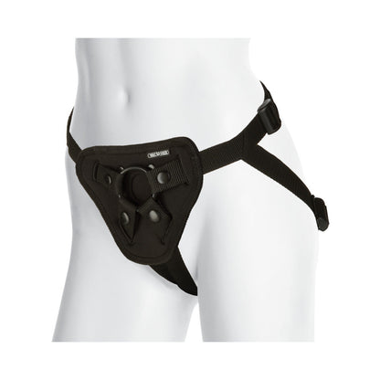 DOC JOHNSON - VAC-U-LOCK PLATINUM - ARNÊS LUXE - COM PLUG PRETO