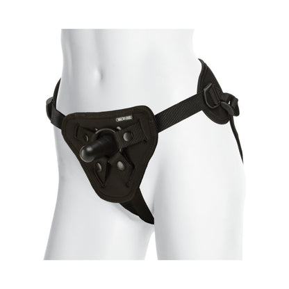 DOC JOHNSON - VAC-U-LOCK PLATINUM - SUPREME HARNESS - WITH PLUG BLACK