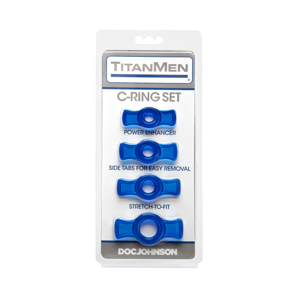 DOC JOHNSON - TITANMEN COCK RING SET